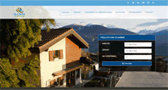 Desktop Screenshot of maison-la-sittelle.ch